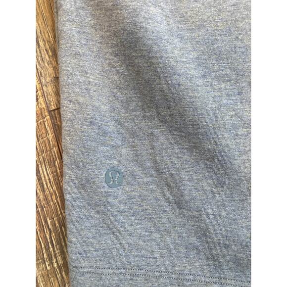 Lululemon City Sweat Short French Terry 9" Heathered Palm Deco Size Medium - Picture 4 of 5